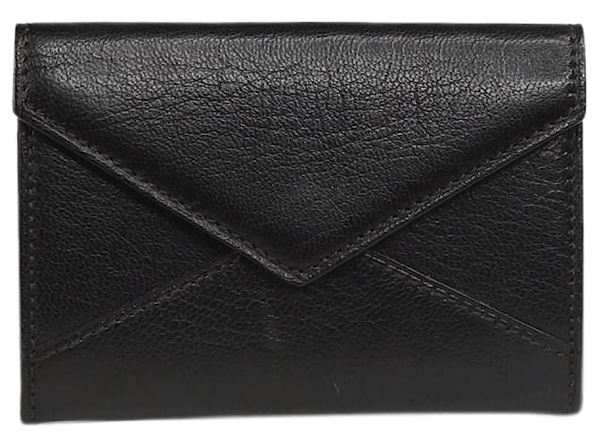 Cartier Porte-cartes en cuir noir  ref.1377020
