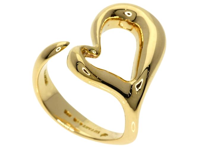 Coração Aberto Tiffany & Co Dourado Ouro amarelo  ref.1377086