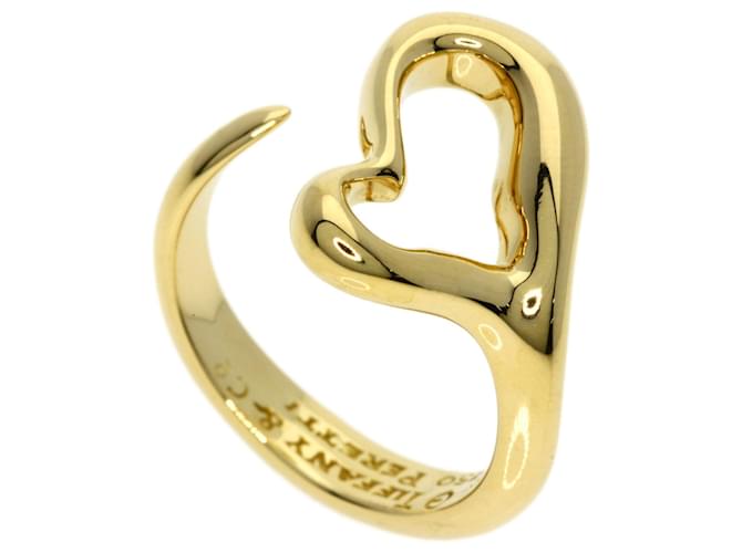 Tiffany & Co corazón abierto Dorado Oro amarillo  ref.1377203