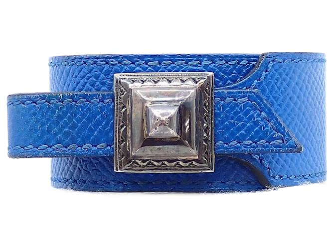Hermès Artémis Azul Couro  ref.1377221