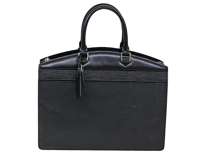 Louis Vuitton Riviera Negro Cuero  ref.1377223