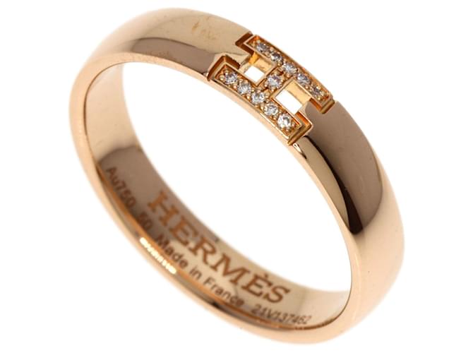 Ring Hermès Héraklès Dorado Oro rosa  ref.1377252