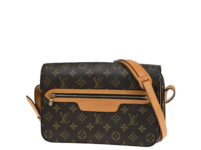 Louis Vuitton Saint Germain Brown Cloth  ref.1377263