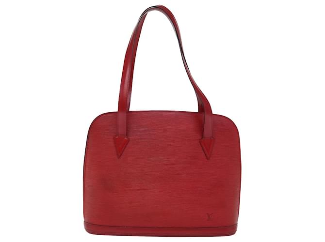 Louis Vuitton Lussac Red Leather  ref.1377271