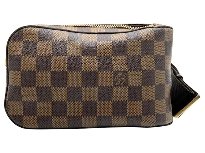 Louis Vuitton Geronimos Brown Cloth  ref.1377324