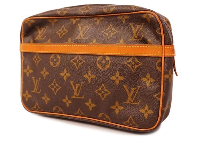 Louis Vuitton Compiegne 23 Brown Cloth  ref.1377341