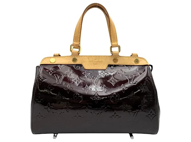 Louis Vuitton Bréa Porpora Pelle verniciata  ref.1377342