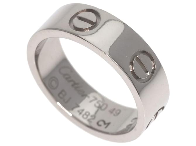 Cartier Love Silvery White gold  ref.1377433