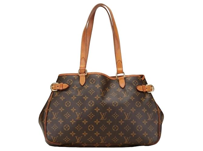 Louis Vuitton Batignolles Braun Leinwand  ref.1377442