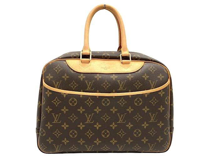 Louis Vuitton Deauville Marrom Lona  ref.1377447