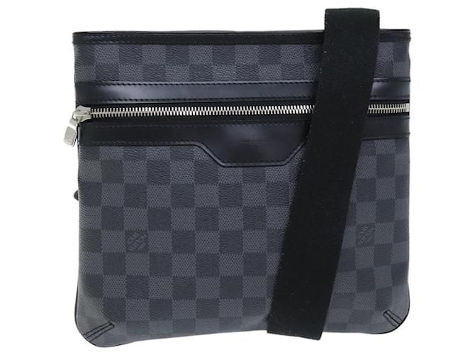 Louis Vuitton Thomas Cinza Lona  ref.1377455