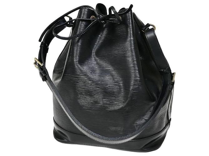 Louis Vuitton Noe Black Leather  ref.1377485
