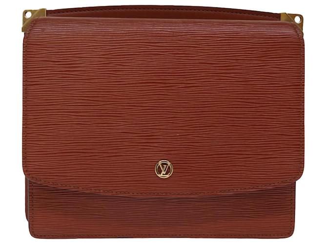 Louis Vuitton Grenelle Marrom Couro  ref.1377490