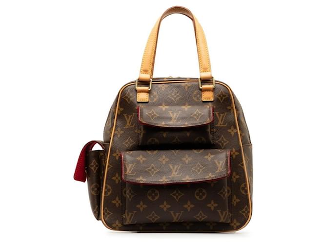 Louis Vuitton Excentri cité Brown Cloth  ref.1377502