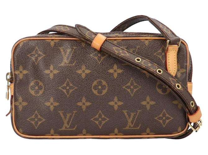 Louis Vuitton Marly Brown Cloth  ref.1377537