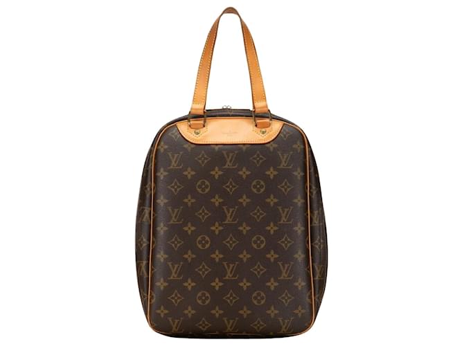 Louis Vuitton Excursion Marrone Tela  ref.1377538