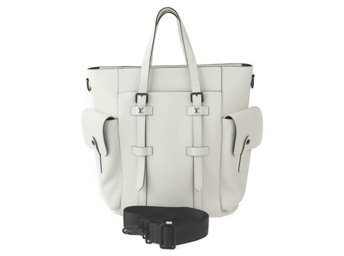 Louis Vuitton Christophe Cuir Blanc  ref.1377540