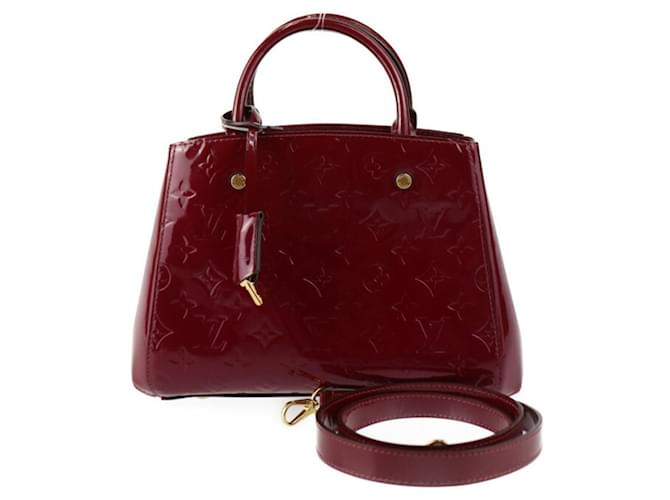 Louis Vuitton Montaigne Lackleder  ref.1377550