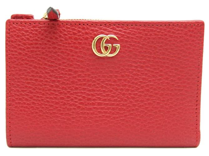 GUCCI MARMONT Vermelho Couro  ref.1377553