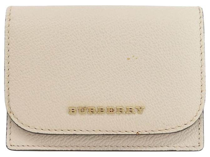 BURBERRY Cuir Beige  ref.1377582