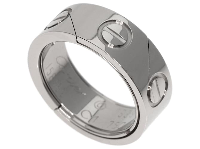 Cartier Love Plata Oro blanco  ref.1377606