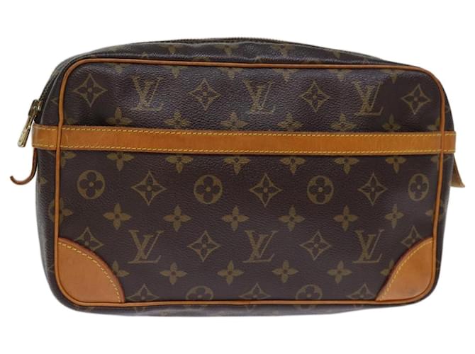 Louis Vuitton Compiègne 28 Marrone Tela  ref.1377627