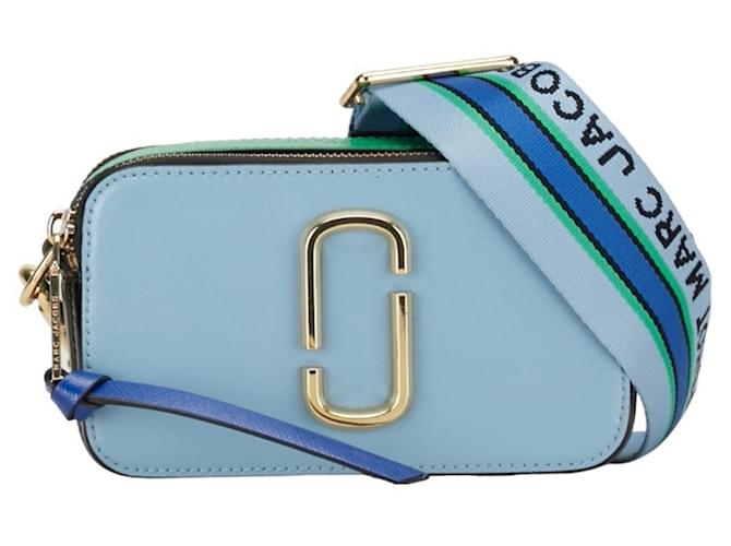 Marc Jacobs Snapshot Blue Leather  ref.1377631