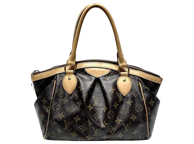 Louis Vuitton Tivoli Brown Cloth  ref.1377683