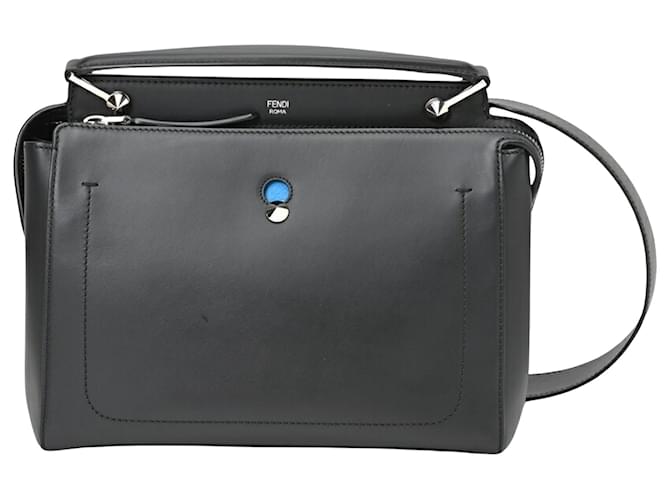 Fendi Dot Com Black Leather  ref.1377718