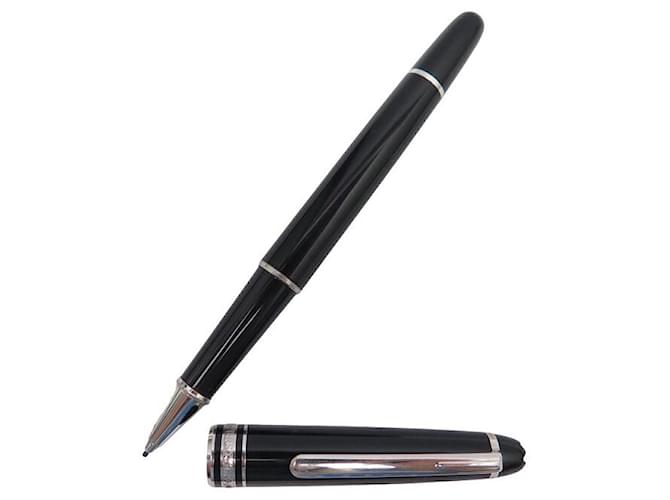 MONTBLANC MEISTERSTUCK PLATINHARZSTIFT 132445 ROLLERBALL-KUGELSCHREIBER Schwarz  ref.1377730