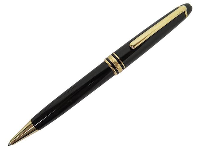 MONTBLANC MEISTERSTUCK KLASSISCHER KUGELSCHREIBER MB132453 GOLDHARZ-KUGELSCHREIBER Schwarz  ref.1377826