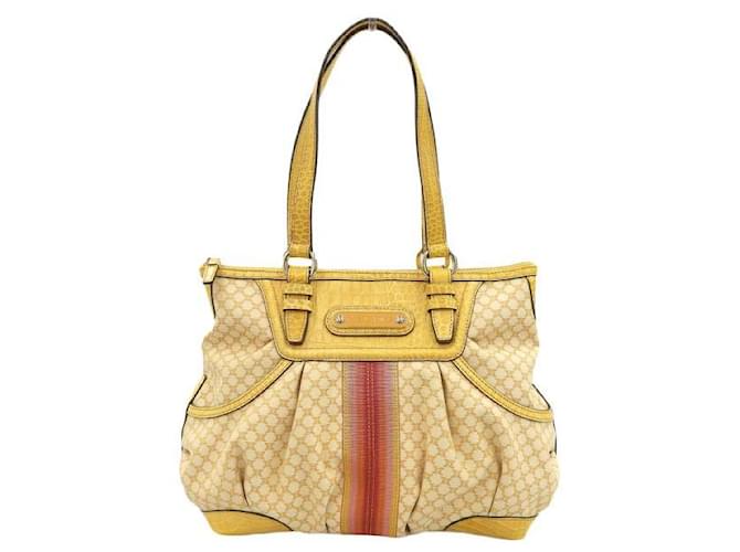 Céline Sac à bandoulière en toile Celine Macadam Sac à bandoulière en toile en bon état  ref.1377837