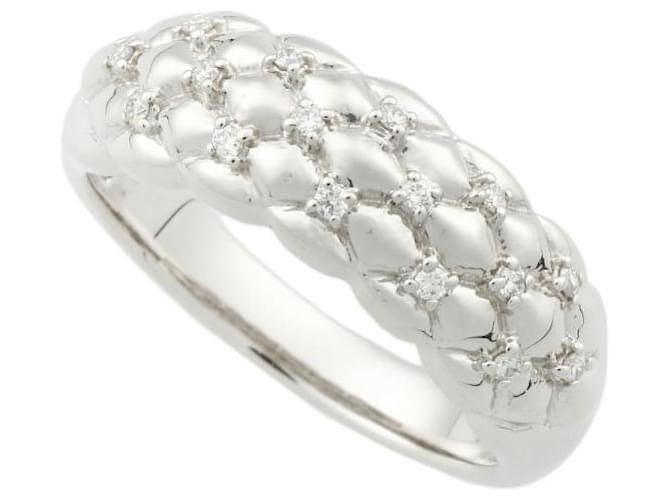 & Other Stories [LuxUness] Platinum Diamond Ring Metal Ring in Excellent condition  ref.1377872