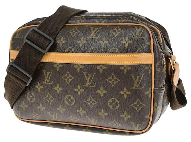 Louis Vuitton Reporter PM Toile Marron  ref.1377907