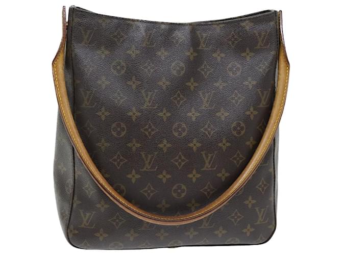 Looping Borsa a tracolla GM con monogramma LOUIS VUITTON M51145 LV Auth yk12364 Tela  ref.1377932