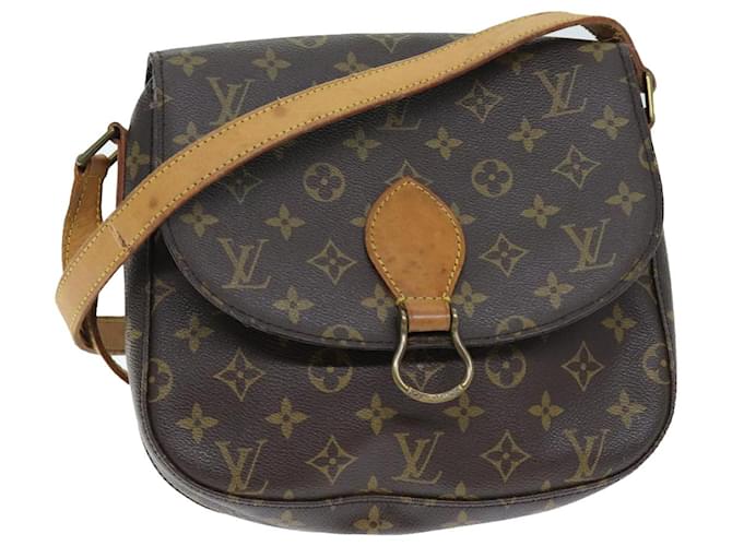 Bolsa de ombro LOUIS VUITTON Monograma Saint Cloud GM M51242 Autenticação de LV ki4456 Lona  ref.1377975