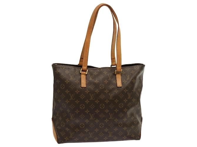 LOUIS VUITTON Monogramm Cabas Mezzo Einkaufstasche M51151 LV Auth 73172 Leinwand  ref.1378011