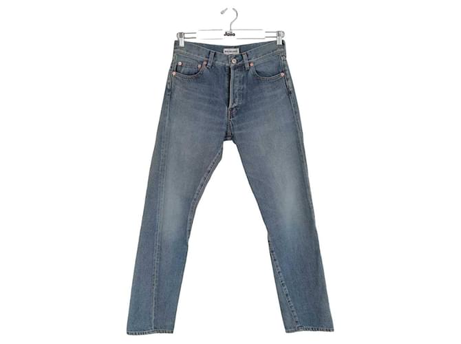 Balenciaga blue denim jeans  ref.1378078