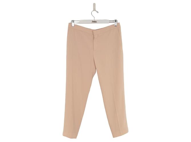 Chloé Seidenhose Beige  ref.1378085