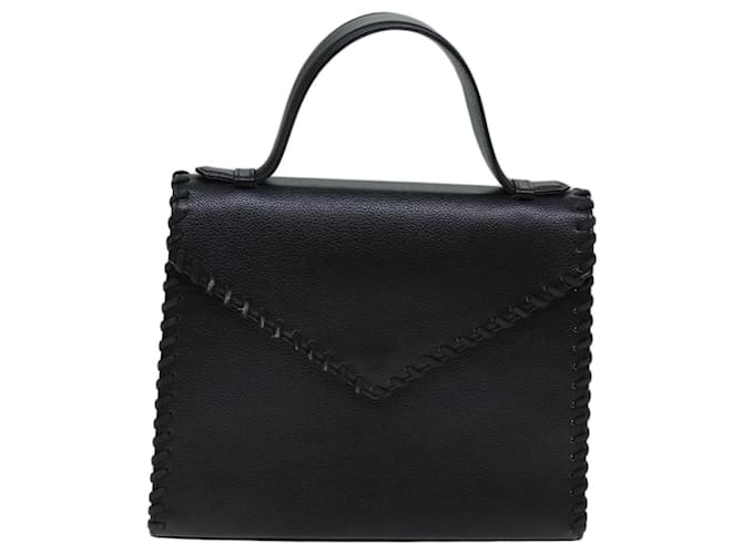 Yves Saint Laurent Black Leather  ref.1378120