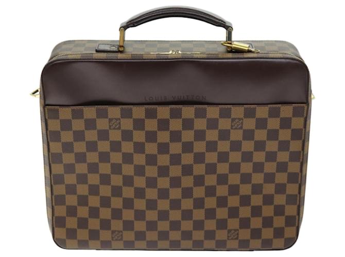 Louis Vuitton Sabana Marrone Tela  ref.1378205