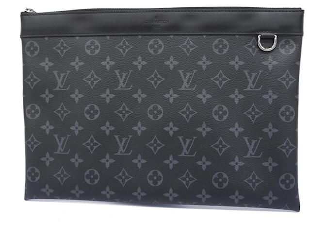 Louis Vuitton Discovery Nero Tela  ref.1378315