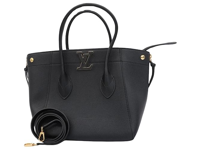 Louis Vuitton Freedom Black Leather  ref.1378318
