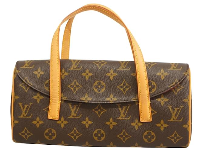 Louis Vuitton Sonatine Brown Cloth  ref.1378361