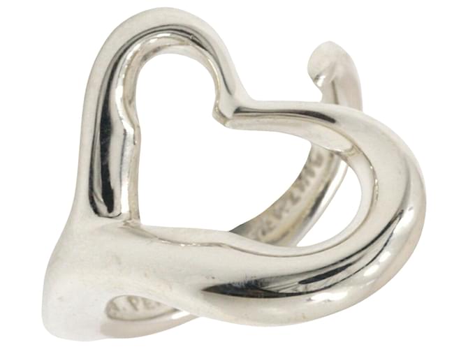 Tiffany & Co Open Heart Silvery Silver  ref.1378429