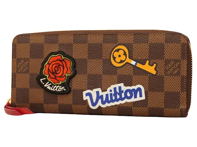 Louis Vuitton Clemence Brown Cloth  ref.1378511