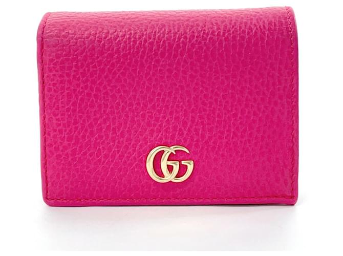 Gucci GG Marmont Cuir Rose  ref.1378534