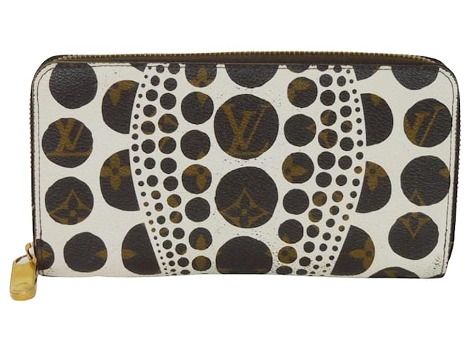 Louis Vuitton Portefeuille zippy White Cloth  ref.1378535