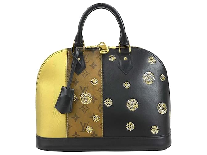 Louis Vuitton Alma Multicolor Cuero  ref.1378609