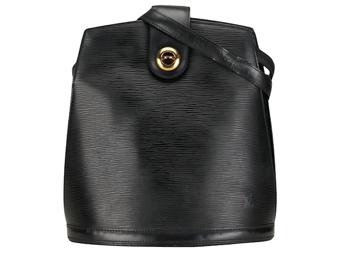 Louis Vuitton Cluny Preto Couro  ref.1378637